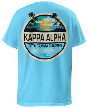 Kappa Alpha Palm Sunset T-shirt
