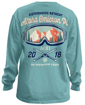 Alpha Omicron Mountain Shirt