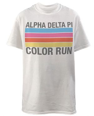 Alpha Delta Pi Color Run Shirt