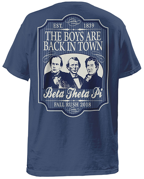 Beta Theta Pi Boys are Back Shirt
