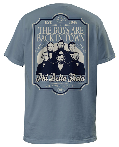 Phi Delta Rush Shirt Boys are Back