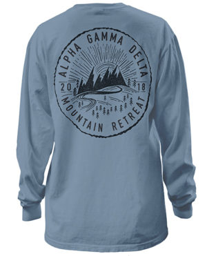 Alpha Gamma Delta Mountain Retreat Shirt