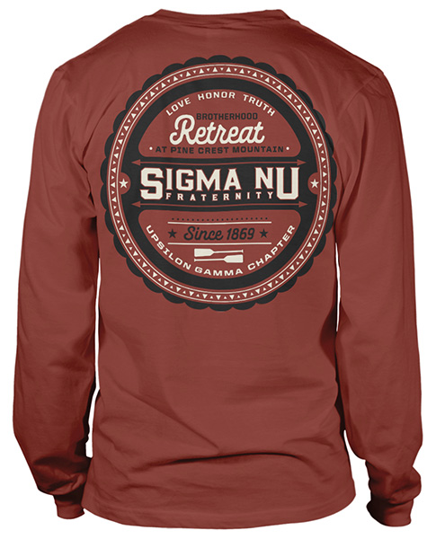 Sigma Nu Brotherhood Retreat Shirt