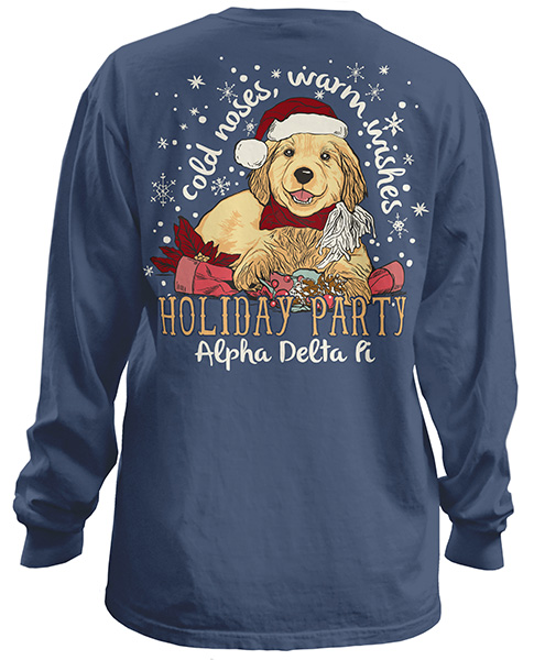 AOPi Christmas Holiday Shirt