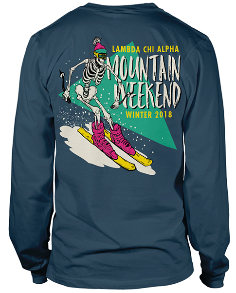 Alpha Tau Omega Ski T-shirt