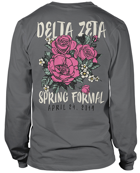 Delta Zeta Spring Formal T-shirt