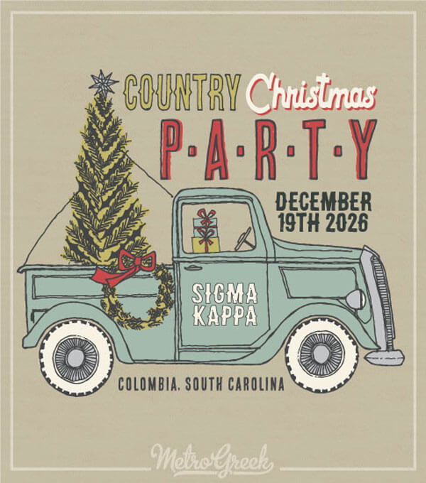 Sigma Kappa Christmas Party Shirt