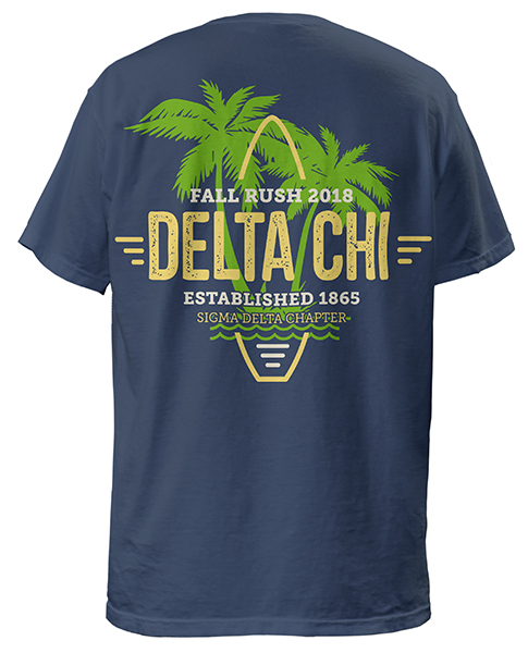 Delta Chi Surf Rush Shirt