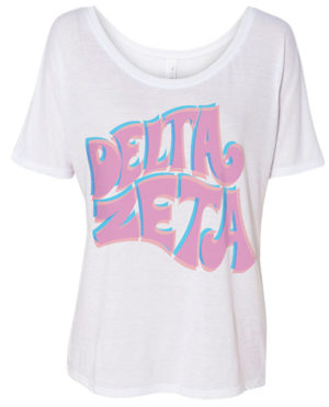 Delta Zeta Retro Bella Shirt