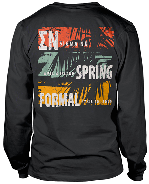 Spring Formal T-shirts Tropical