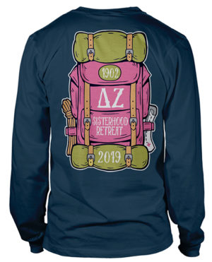 Delta Zeta Sisterhood Retreat T-shirt