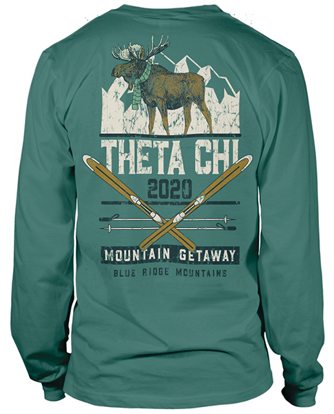 Theta Chi Mountain Retreat-shirt