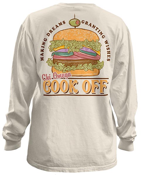 Chi Omega Cook Off Philanthropy T-shirt
