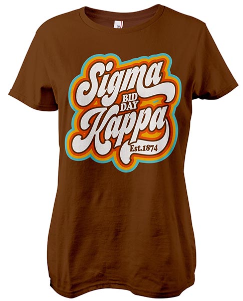 Sigma Kappa Retro Seventies Shirt