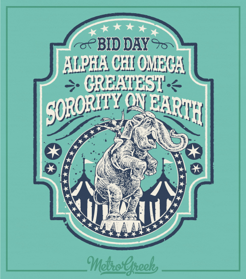 Alpha Chi Omega Bid Day Shirt