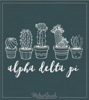 Alpha Delta Pi Shirt Cactus