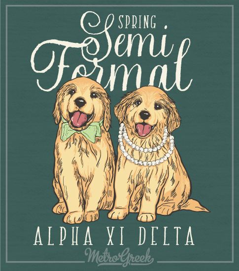 Alpha Xi Delta Semi Formal Shirt