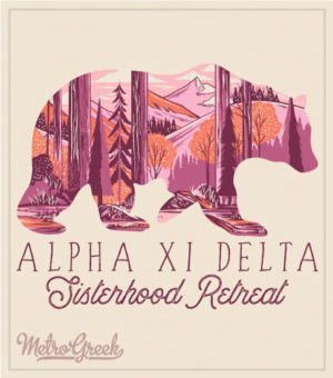Alpha Xi Delta Sisterhood Retreat Shirt