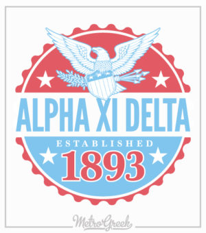 Alpha Xi Delta Shirt Americana