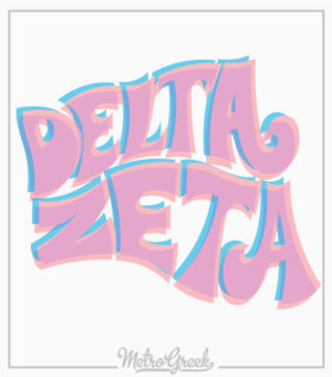 Delta Zeta Retro Bella Shirt