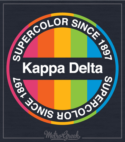 Kappa Delta Colorful Tank Tops