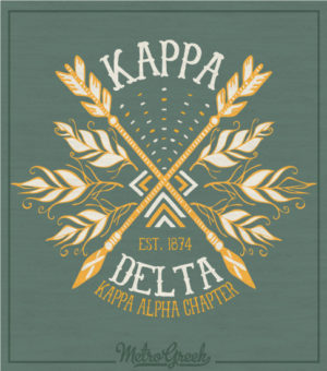 Kappa Delta Crossed Arrow T-shirt