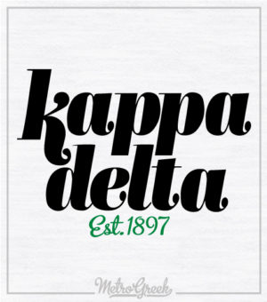 Kappa Delta Ringer T-shirt