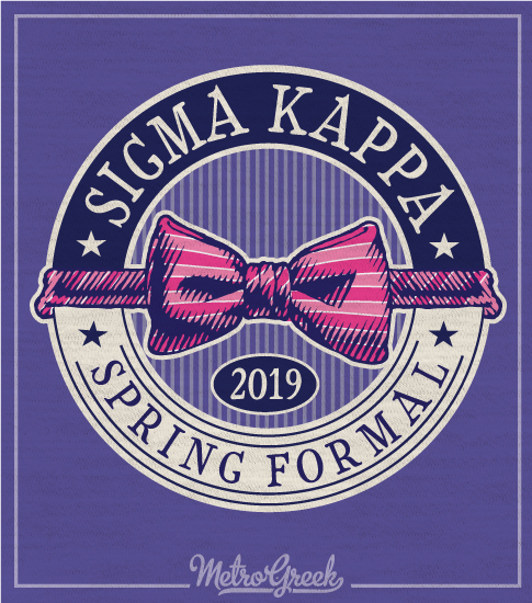 Sigma Kappa Formal T-shirt