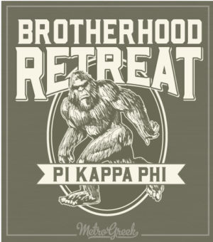 Big Foot Fraternity Brotherhood T-shirt