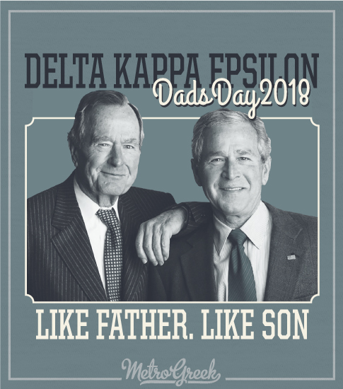 Bush Father and Son Dads Day shirt