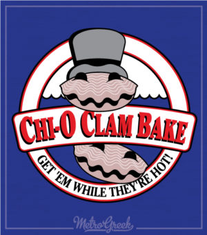 Chi Omega Clam Bake Shirt