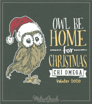 Chi Omega Christmas Party Shirt