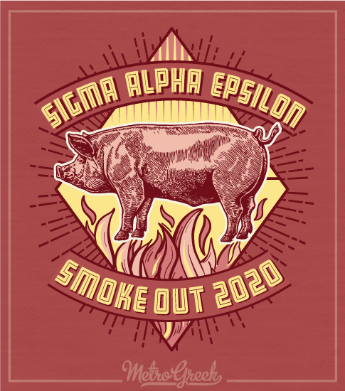 Sigma Alpha Epsilon Smoke Out Shirt