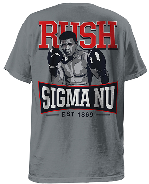 Sigma Nu Rush Shirt with Ali