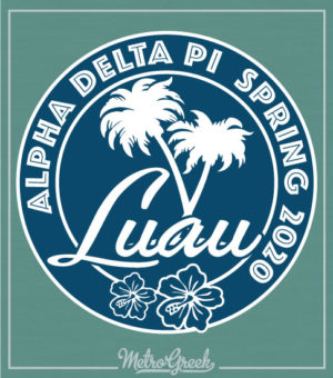 Alpha Delta Pi Luau T-shirt