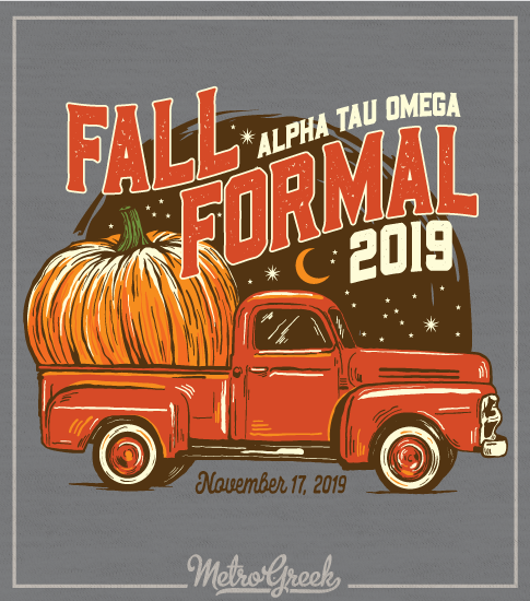 Alpha Tau Omega Fall Formal Shirt Truck