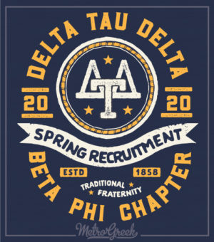 Delta Tau Delta Recruitment Shirt Retro