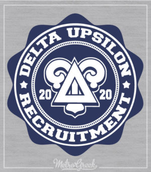 Delta Upsilon Rush Shirt Seal