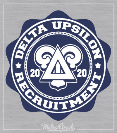 delta upsilon rush shirts