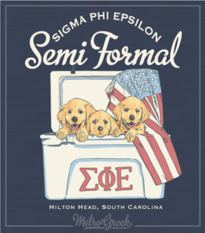 Fraternity Formal Shirt Sig Ep Puppies
