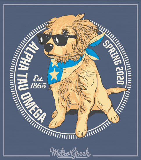 Fraternity Rush Shirt Golden Puppy