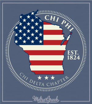 Chi Phi American State Rush Shirt