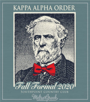 Kappa Alpha Order Robert E Lee Formal