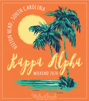 Kappa Alpha Order Tropical Rush Shirt