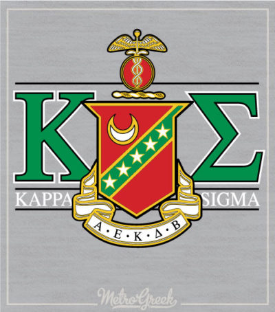 2325 Kappa Sigma Crest Rush Shirt | Metro Greek