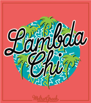 Lambda Chi Alpha Retro Eighties Rush Shirt
