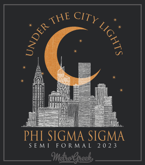Phi Sigma Sigma Formal Shirt