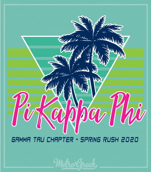 Pi Kappa Retro Seventies Rush Shirt