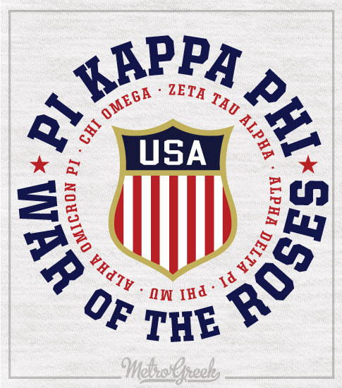 Pi Kappa Phi War of Roses Shirt