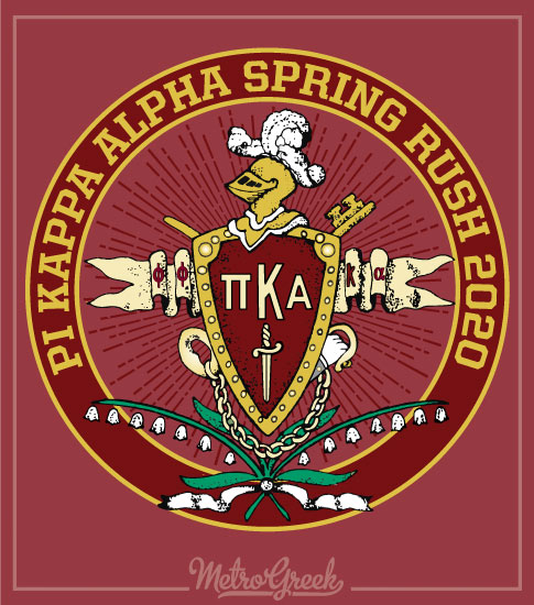 Pike Rush Shirt Fraternity Crest